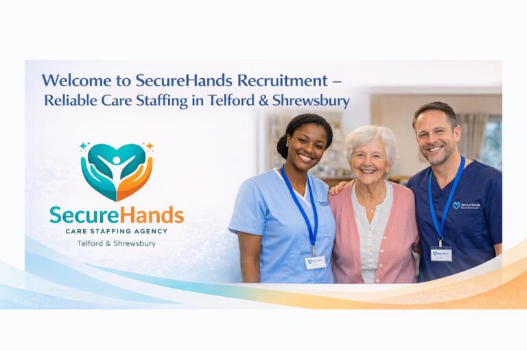 Welcome to SecureHands Recruitment – Reliable Care Staffing in Telford & Shrewsbury