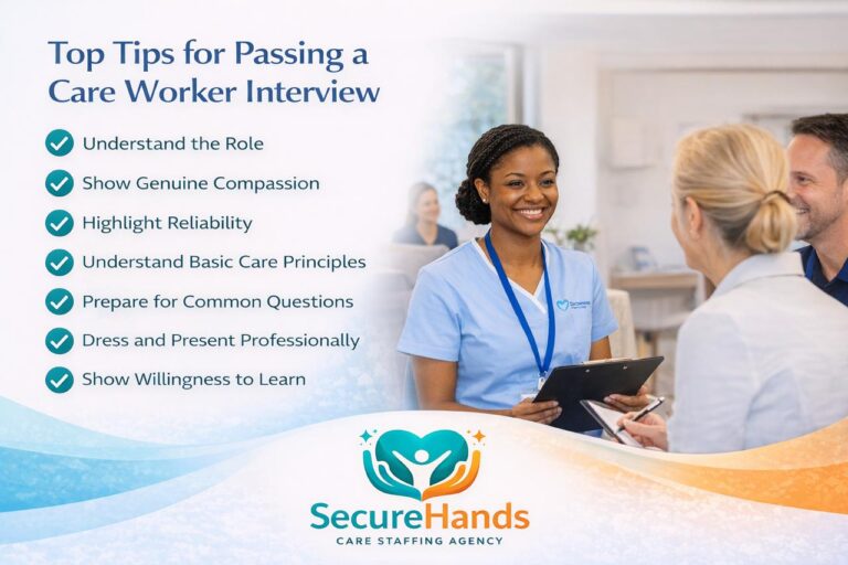 Top Tips for Passing a Care Worker Interview