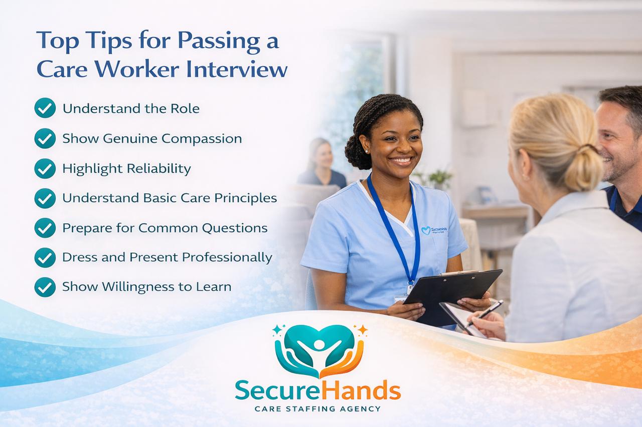 Top Tips for Passing a Care Worker Interview