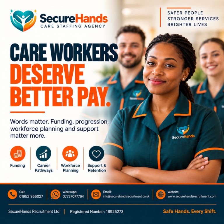 Words Don’t Fill a Rota: What Fair Pay for Care Workers Must Look Like